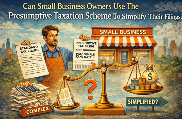 Can Small Business Owners Use The Presumptive Taxation Scheme To Simplify Their Filings?
